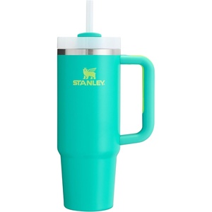 STANLEY Halloween Quencher H2.0 Flow State Tumbler, 20 oz, Black Magic(Tropical Teal)