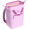 Stanley All Day Madeleine Backpack Soft Cooler 20 Can Cooler with Handle and Shoulder Straps Insulated Travel Bag with Zipper BPA-Free(Soft Orchid)