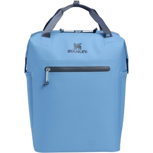 Stanley All Day Madeleine Backpack Soft Cooler 20 Can Cooler with Handle and Shoulder Straps Insulated Travel Bag with Zipper BPA-Free(Blue Sky)